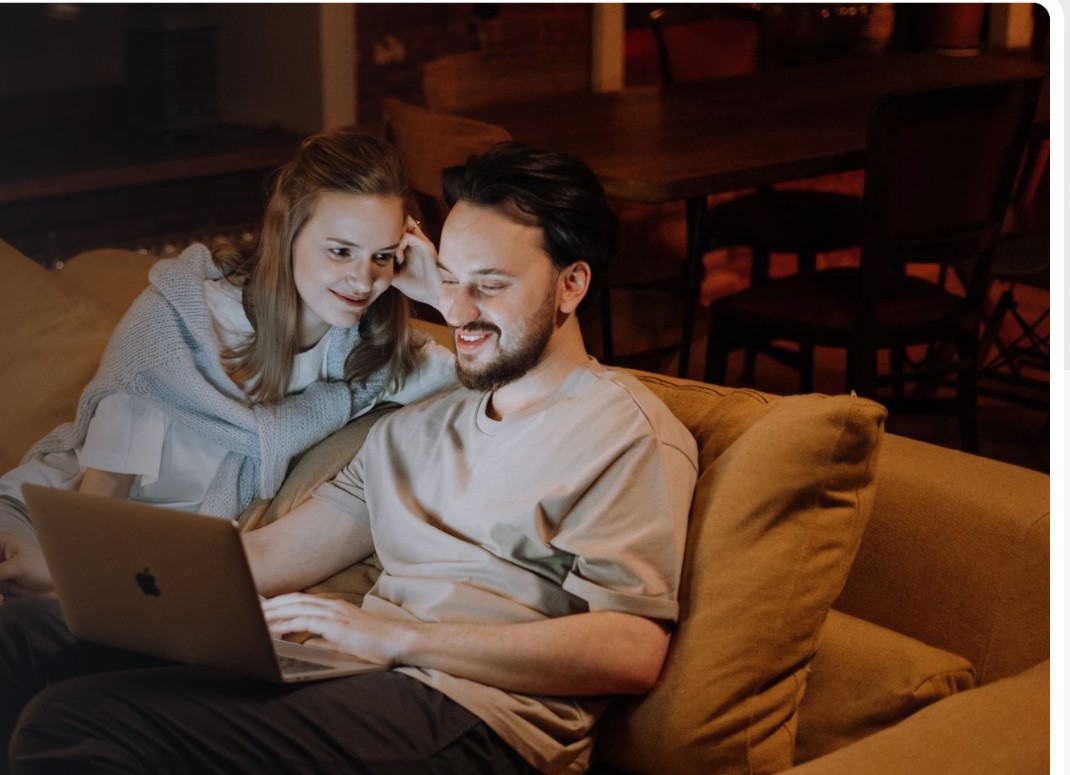 A property owner reviewing plans at home